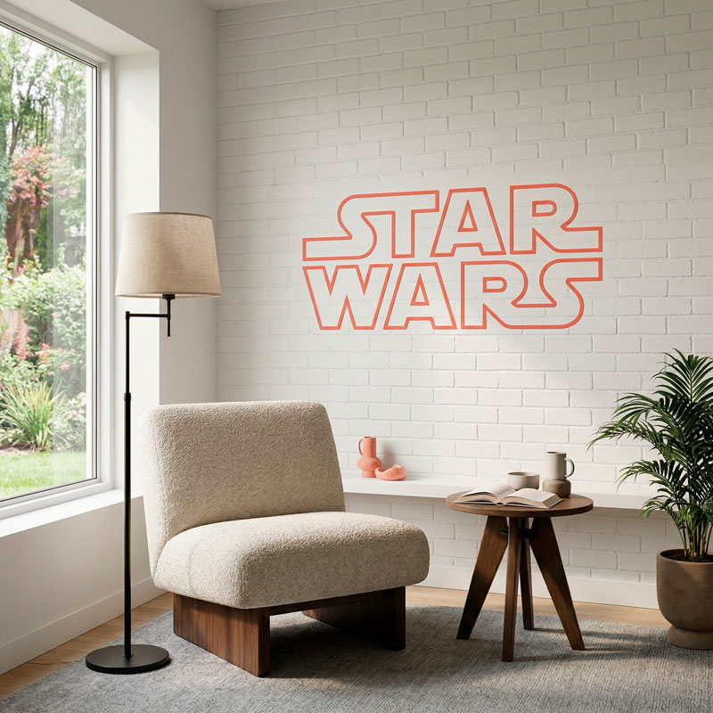 Star Wars Logo pointe 4/10