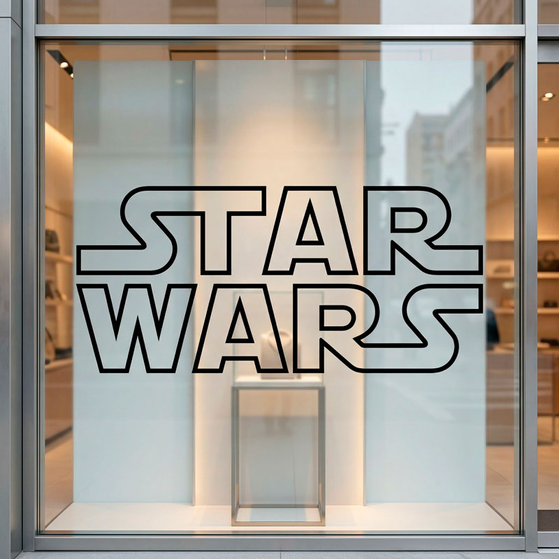 Star Wars Logo pointe 9/10