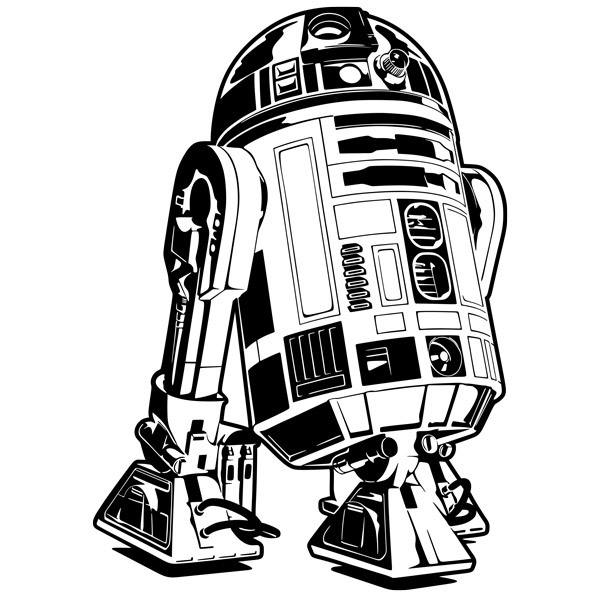 Stickers muraux: R2-D2
