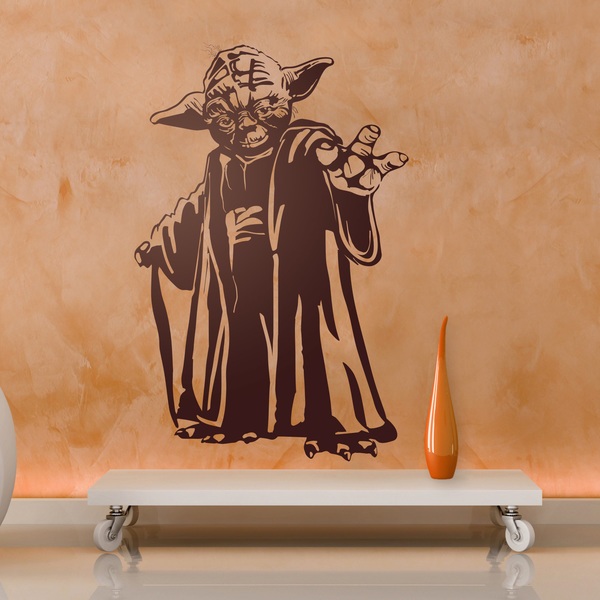 Stickers muraux: Maître Yoda