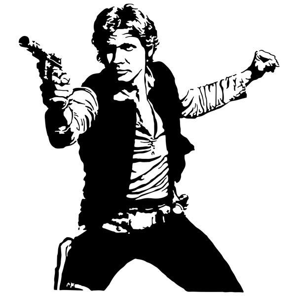 Stickers muraux: Han Solo