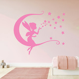 Stickers pour enfants: Tinkerbell, lune et les étoiles 2