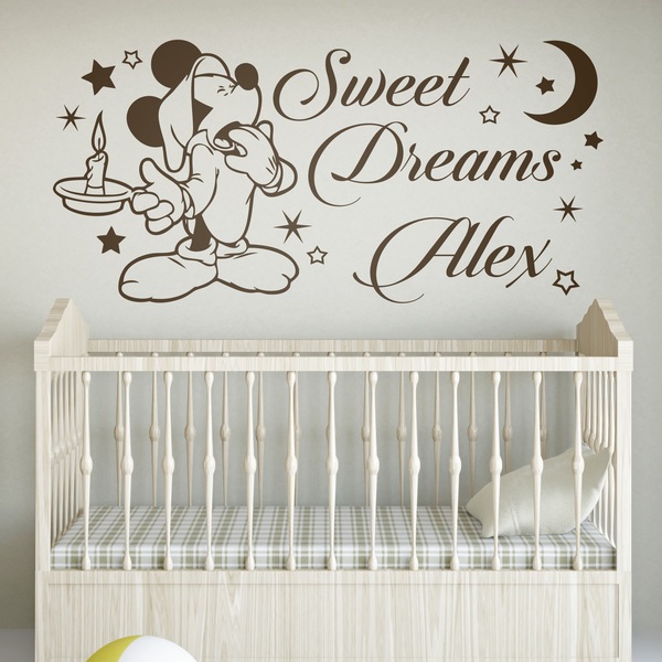 Stickers pour enfants: Mickey Mouse, Faites de beaux rêves