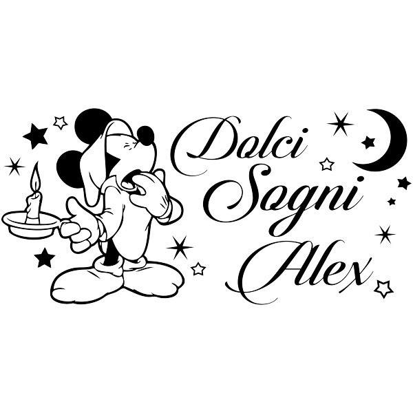 Stickers pour enfants: Mickey Mouse, Dolci Sogni