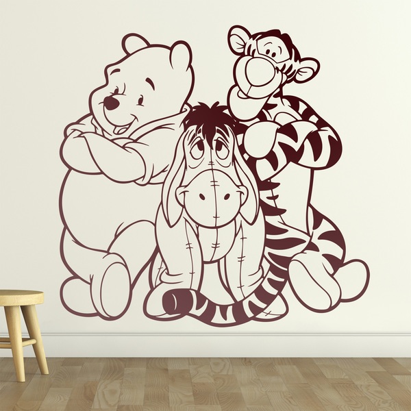 Sticker Mural Enfant Winnie L Ourson Webstickersmuraux Com