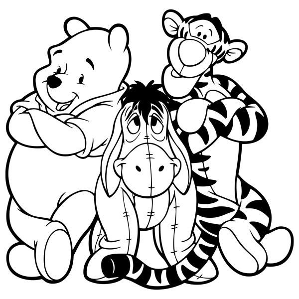 Stickers pour enfants: Winnie l