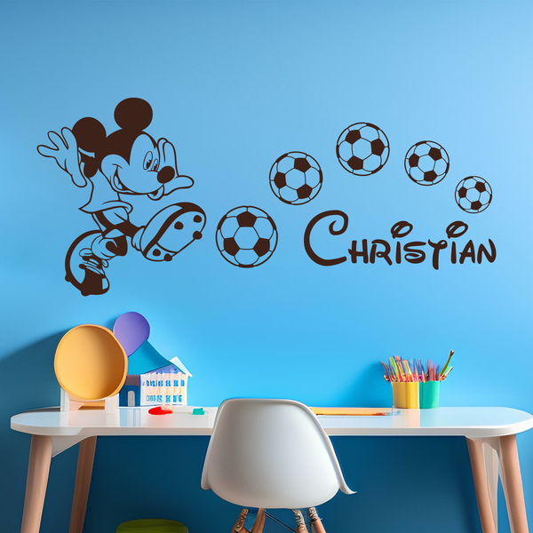 Stickers pour enfants: Mickey Mouse avec des ballons