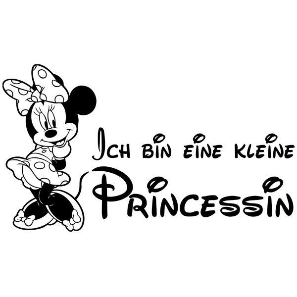 Stickers pour enfants: Minnie, Ich bin eine kleine Princessin