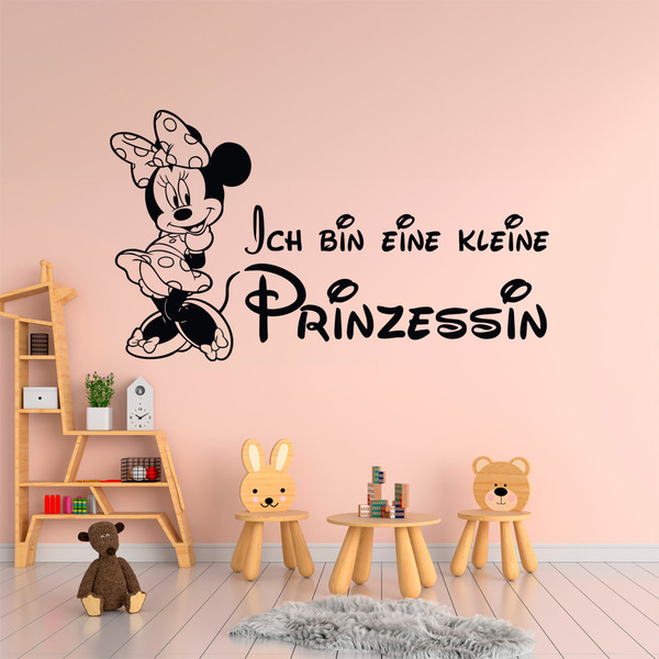 Stickers pour enfants: Minnie, Ich bin eine kleine Princessin