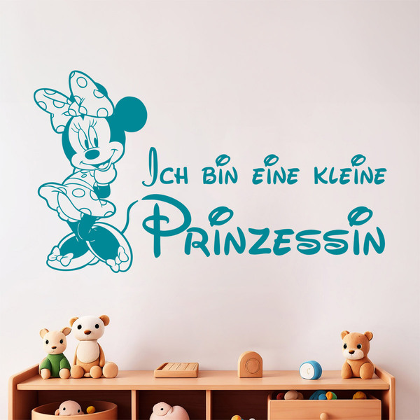 Stickers pour enfants: Minnie, Ich bin eine kleine Princessin