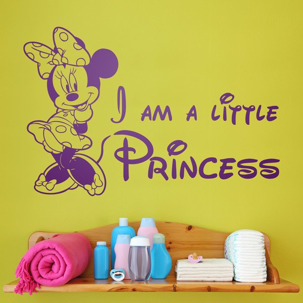 Stickers pour enfants: Minnie, je suis une petite princesse