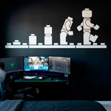 Stickers pour enfants: Evolution Lego Figures 13