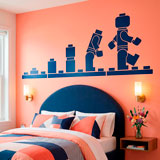 Stickers pour enfants: Evolution Lego Figures