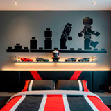 Stickers pour enfants: Evolution Lego Figures 18