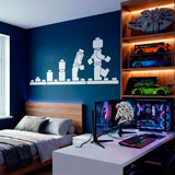 Stickers pour enfants: Evolution Lego Figures 22