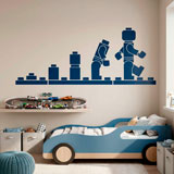 Stickers pour enfants: Evolution Lego Figures 23