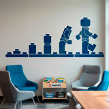 Stickers pour enfants: Evolution Lego Figures 7