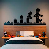 Stickers pour enfants: Evolution Lego Figures 10