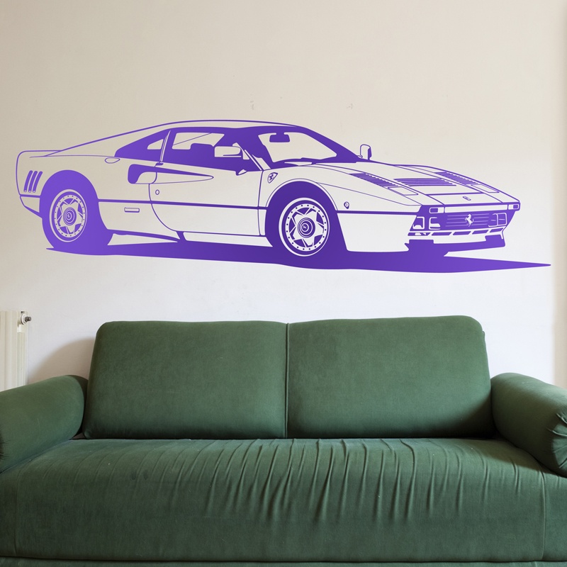 Stickers muraux: Ferrari 288 GTO