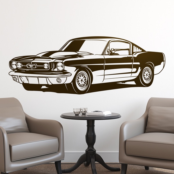 Stickers muraux: Ford Mustang Shelby GT350