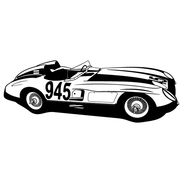 Stickers muraux: Ferrari 250 testa rossa - 1957
