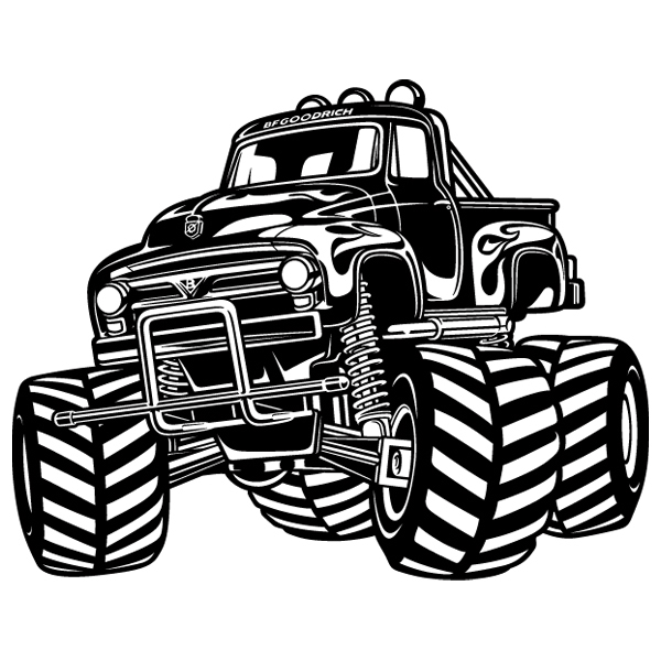 Stickers muraux: Monster Truck BigFoot