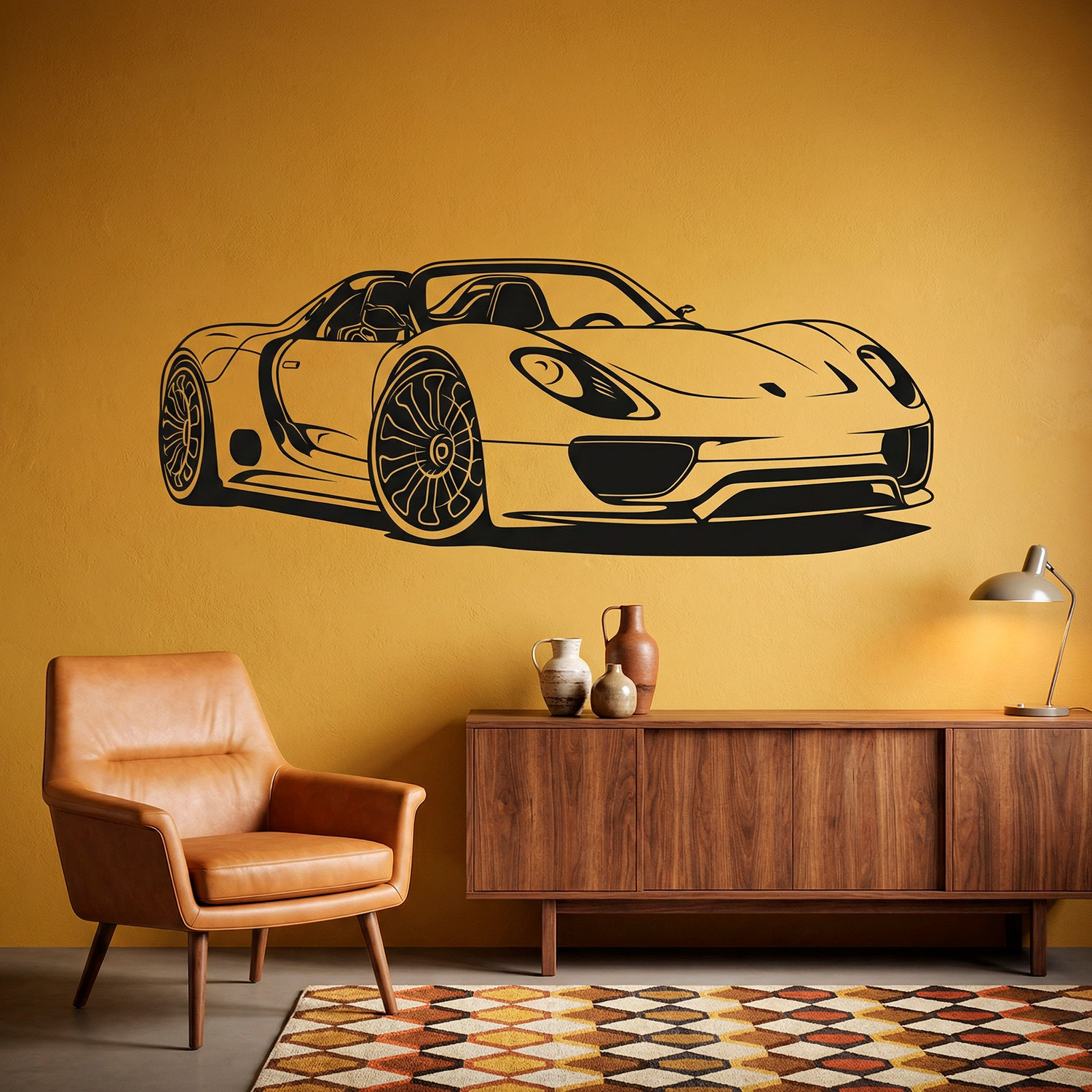 Stickers muraux: Porsche 918 Spyder