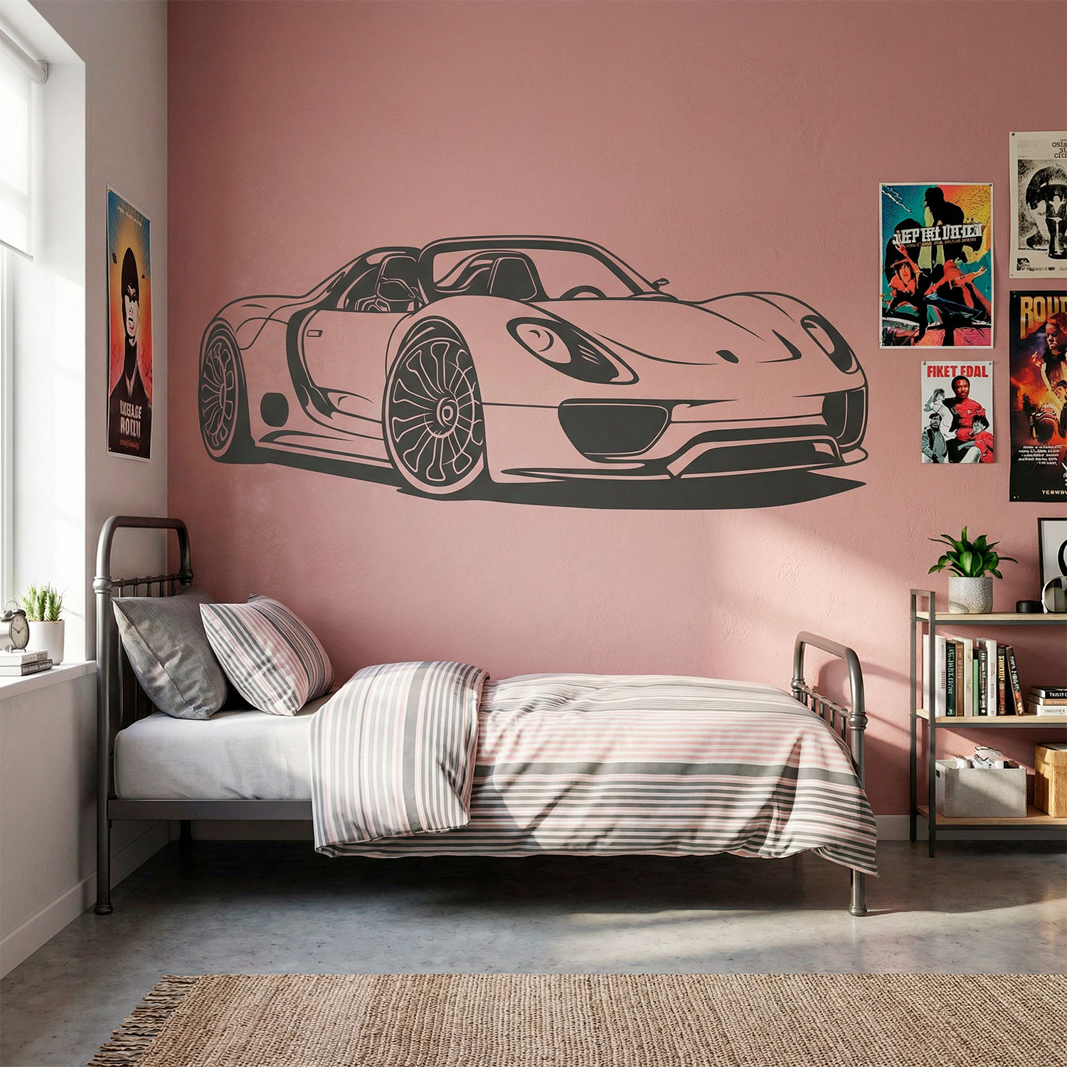 Stickers muraux: Porsche 918 Spyder