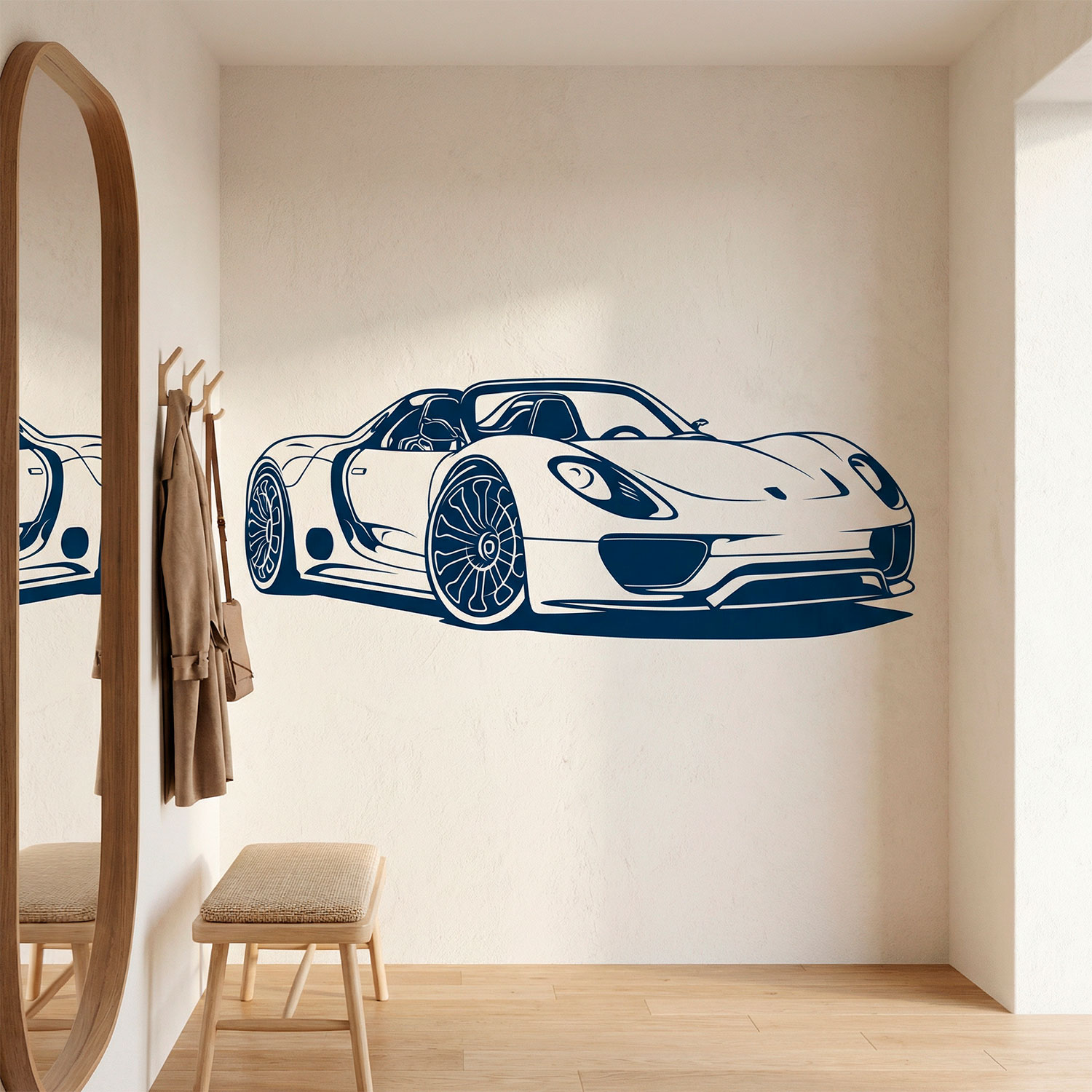 Stickers muraux: Porsche 918 Spyder