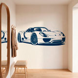 Stickers muraux: Porsche 918 Spyder 15