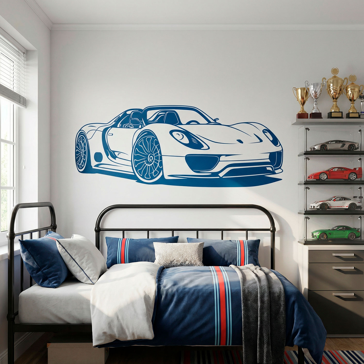 Stickers muraux: Porsche 918 Spyder