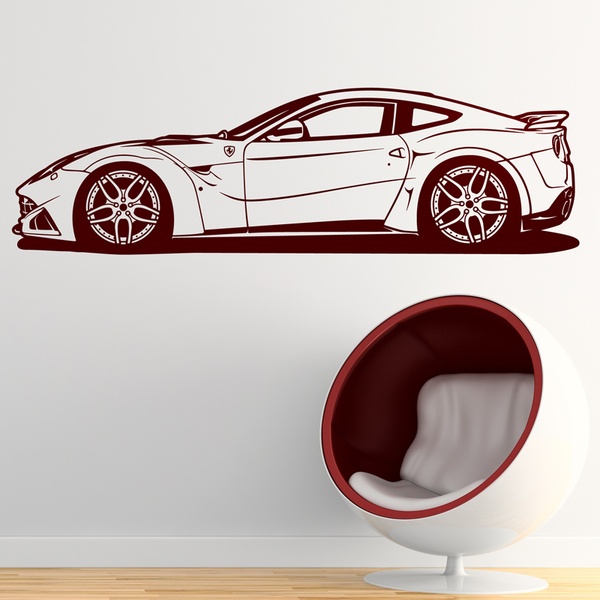 Stickers muraux: Ferrari 599 GTB Fiorano