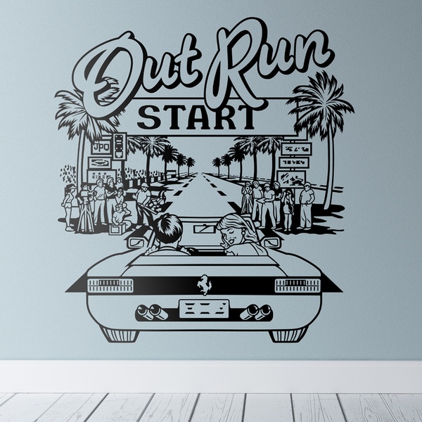 Stickers muraux: Out Run