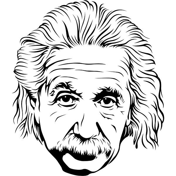 Stickers muraux: Albert Einstein