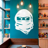 Stickers pour enfants: Visage de Lego Ninja 13