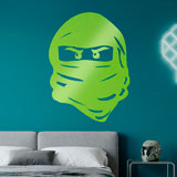 Stickers pour enfants: Visage de Lego Ninja 14