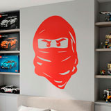 Stickers pour enfants: Visage de Lego Ninja 18