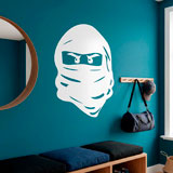 Stickers pour enfants: Visage de Lego Ninja 6