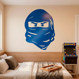 Stickers pour enfants: Visage de Lego Ninja 10