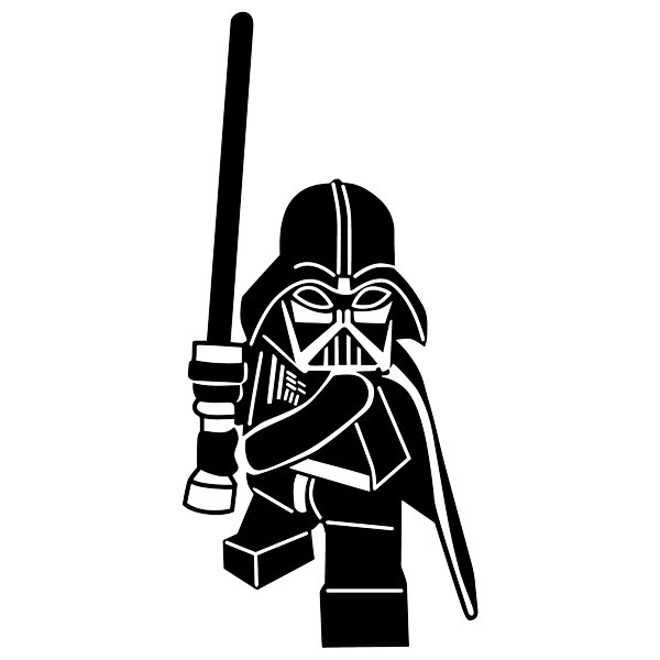 Stickers pour enfants: Figurine Lego Darth Vader