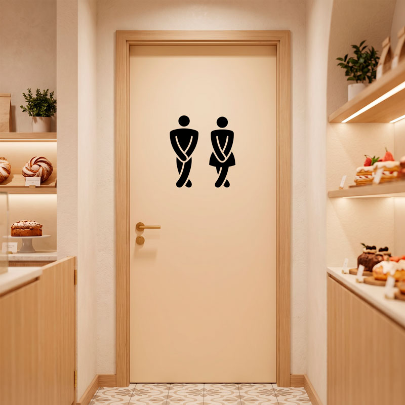 WC dr&ocirc;le ic&ocirc;nes 8/10