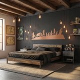 Stickers muraux: Skyline Le Seigneur des Anneaux 18