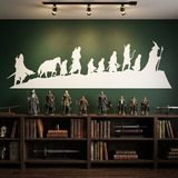 Stickers muraux: Skyline Le Seigneur des Anneaux 5