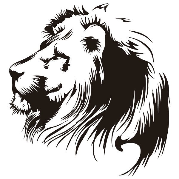Stickers muraux: Lionhead