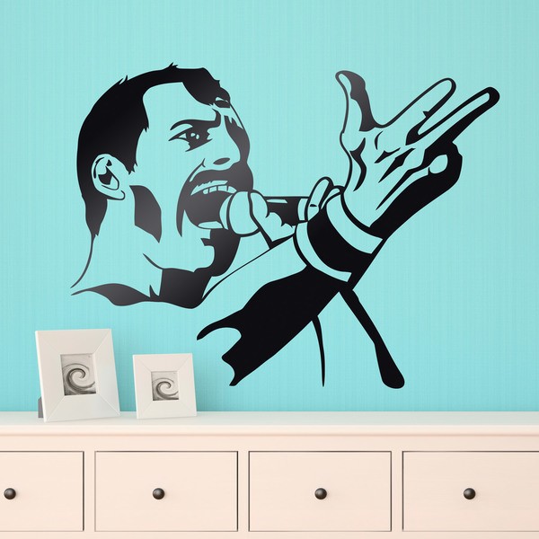 Stickers muraux: Freddy Mercury Queen