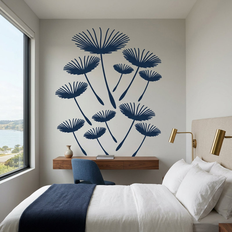 Stickers muraux: Pissenlits florale