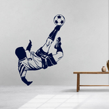 Stickers muraux: Footballeur faisant un chilien 3