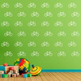 Stickers muraux: Kit 9 stickers Vélos course 2