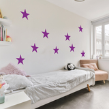 Stickers muraux: 9X stickers Étoiles 2