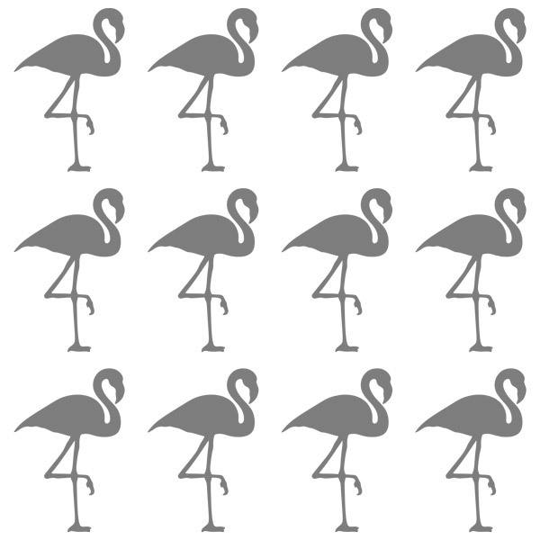 Stickers muraux: Kit 12 Flamants